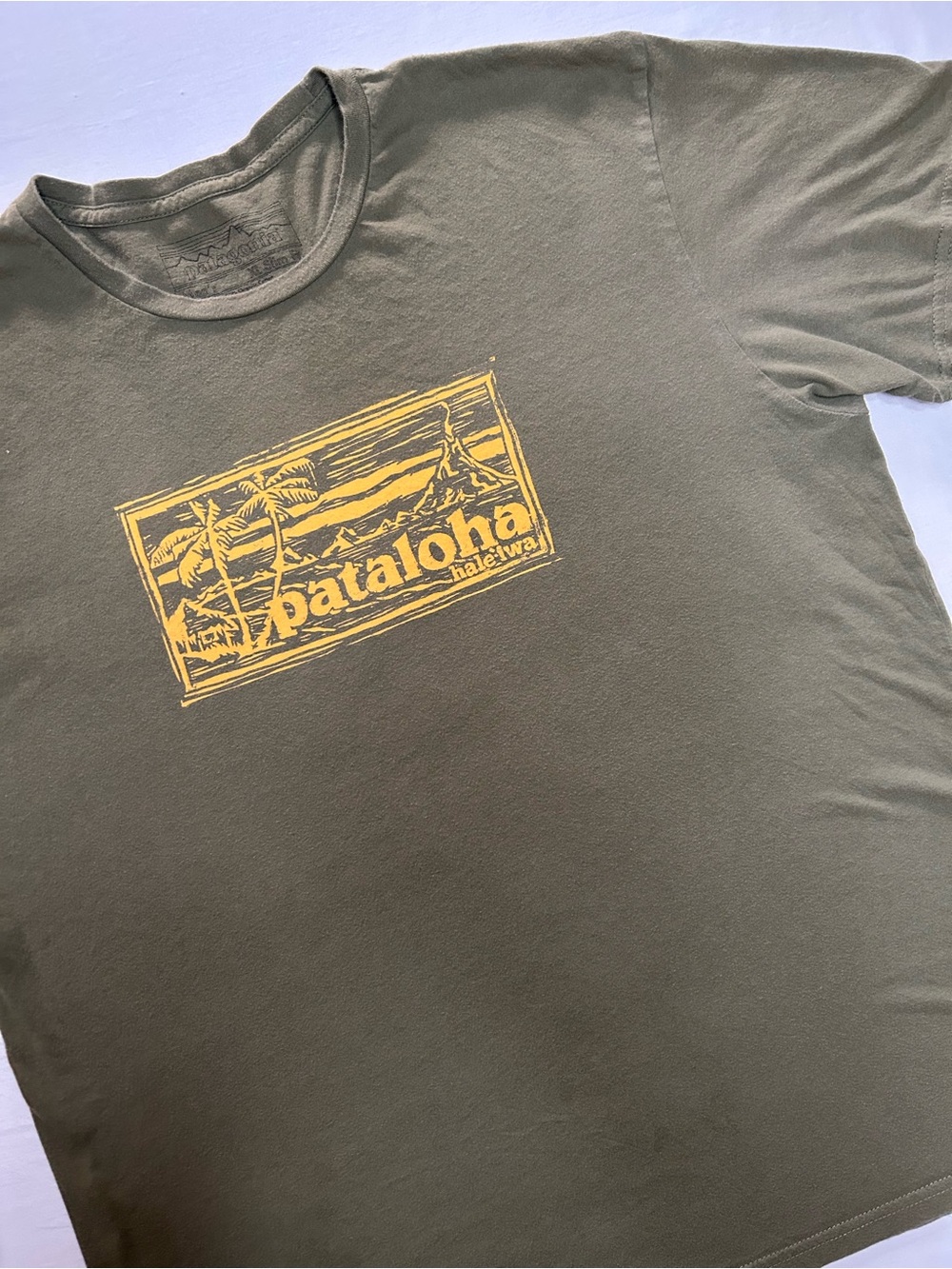 Patagonia Pataloha Haleiwa Hawaii Organic Cotton Tee XL